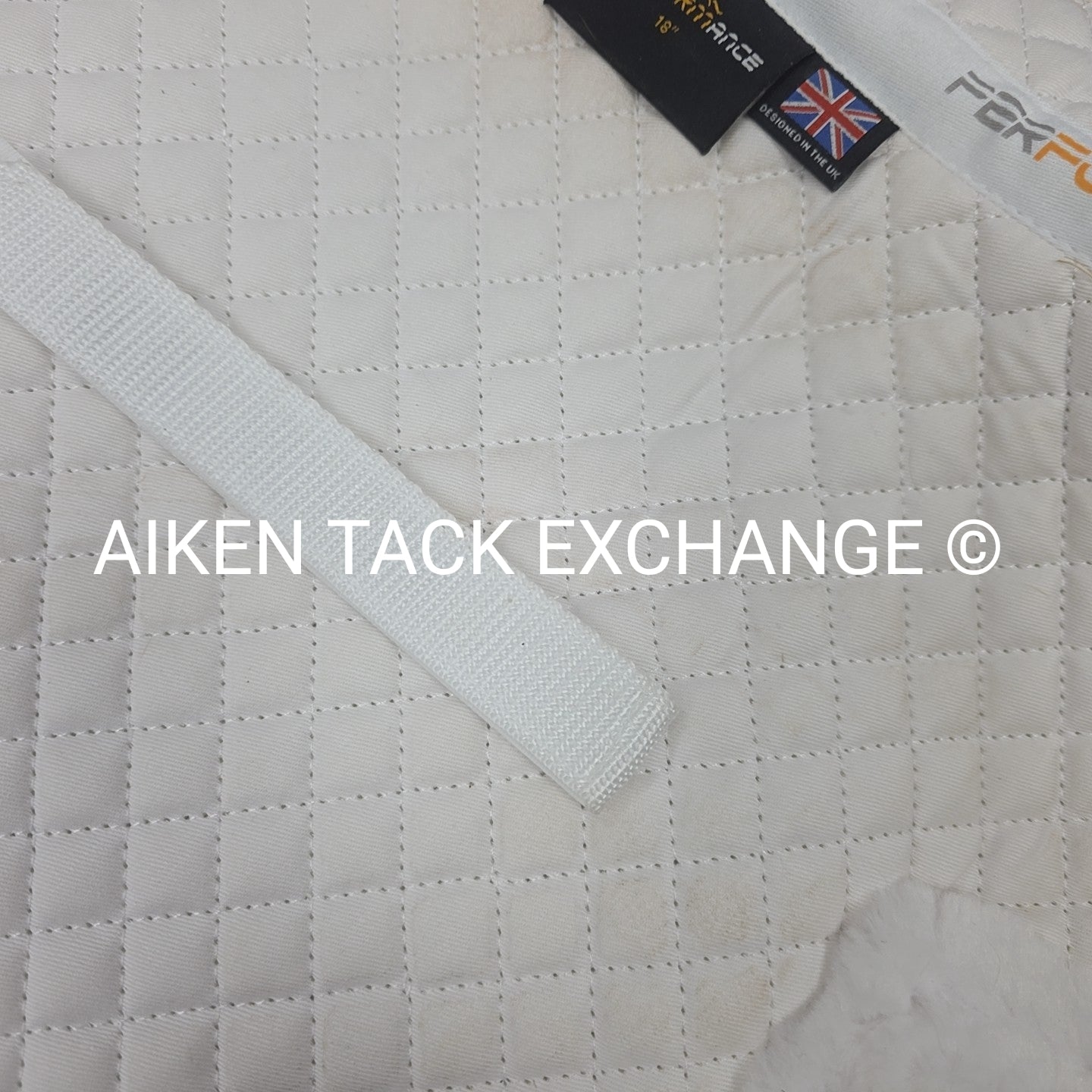 Shires SupaFleece Fully Lined Shaped Saddle Pad, 18"