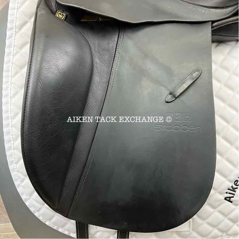 **SOLD** Stubben Endurance Dressage Saddle, 17.5" Seat, Short Flap, 31cm Tree - Medium Wide, Wool Flocked Panels