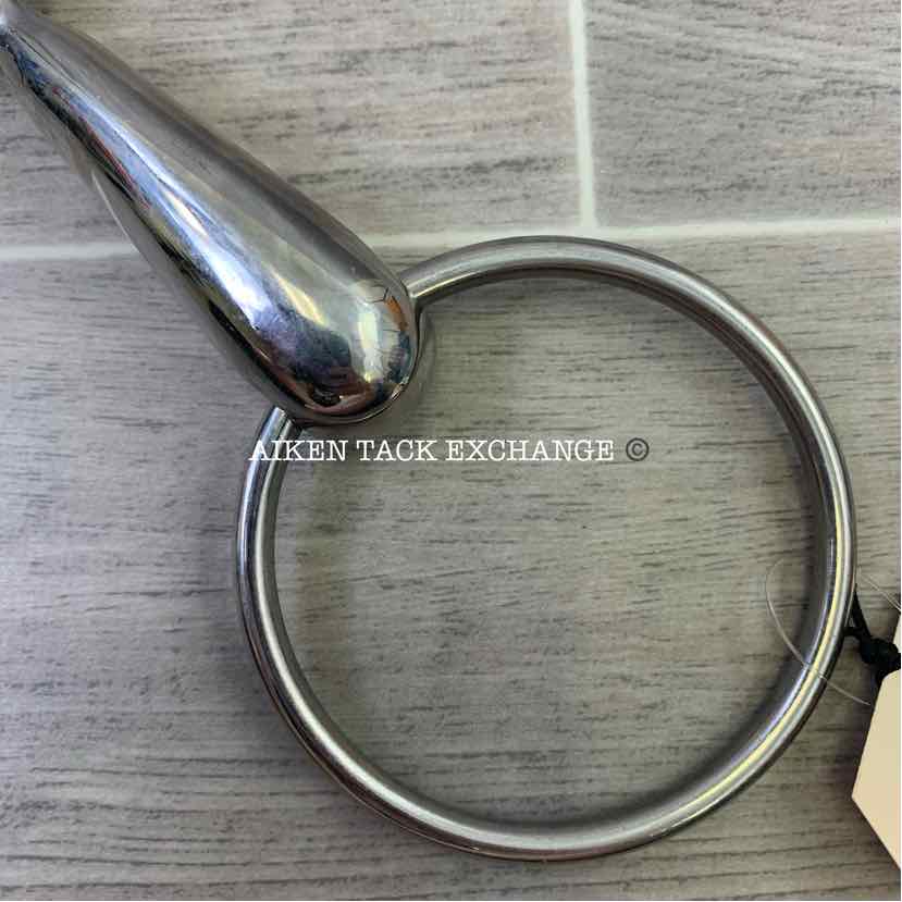 Stubben Single Jointed Hollow Mouth Loose Ring Bit, Brand New, 5.25"
