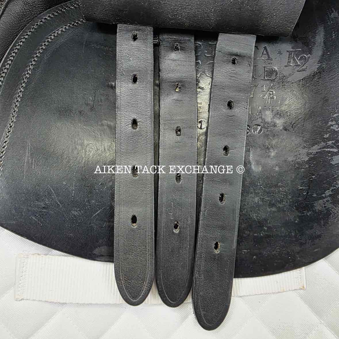 **On Trial** Albion Legend K2 All Purpose Saddle, 17.5" Seat, Adjusta-Tree:  Set to Wide, Wool Flocked Panels