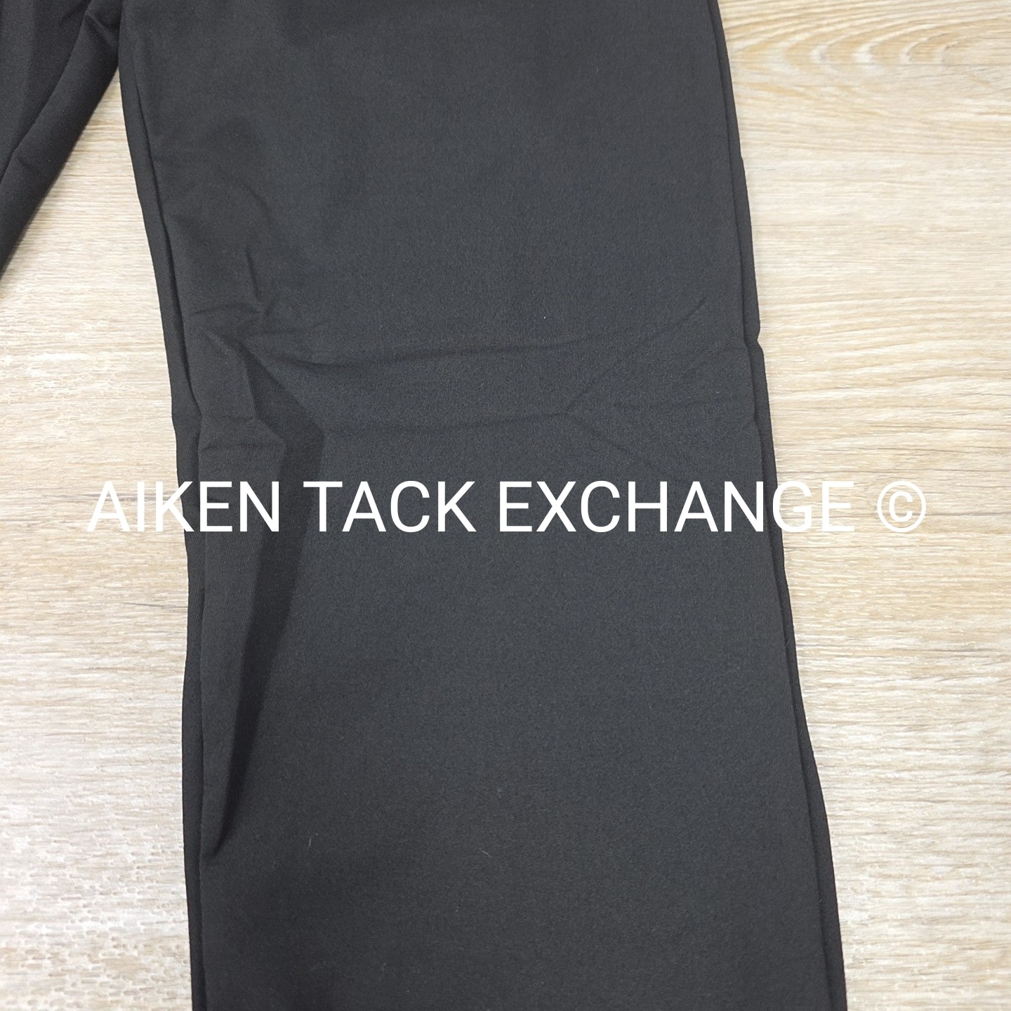 Hi-Rise Athletic Leggings Tights with Pockets, Black, Women's Size L/XL