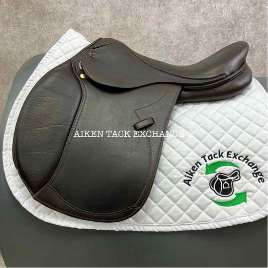 Marcel Toulouse Denise DL Close Contact Jump Saddle, 17" Seat, Medium/Medium Wide Tree, Foam Panels