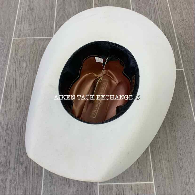 8X White Specialist by Rod's Western Palace, 6 1/2