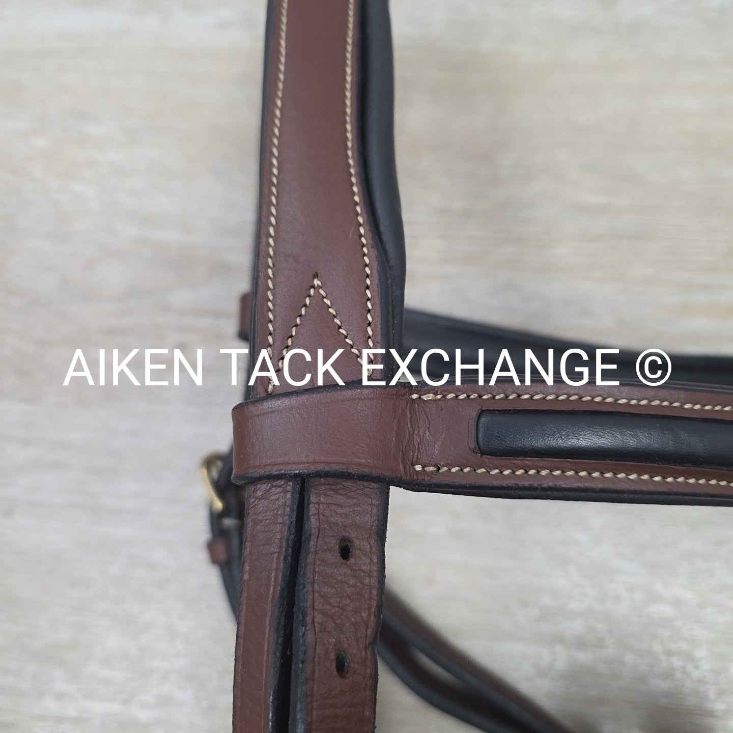 Monocrown Training Bridle, Brown, Size Cob