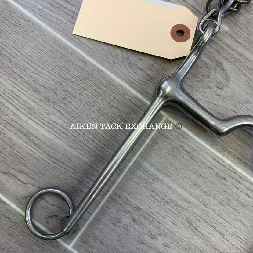 Mullen Mouth Ported Long Shanked Bit 5"
