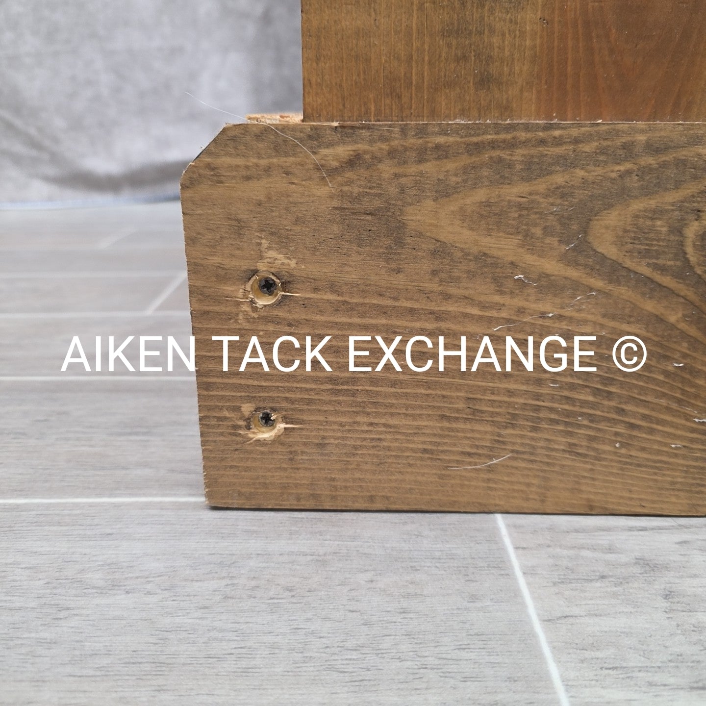 Wooden Western Saddle Stand