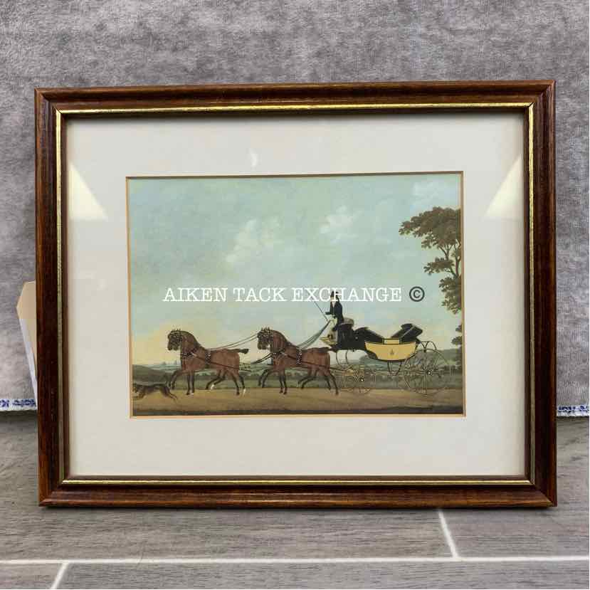 Framed Carriage Print, 9.5" x 8"