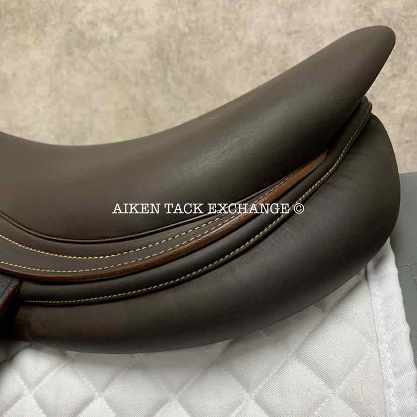 2023 Arion Atlas Close Contact Jump Saddle, 18" Seat, 2A Flap, Medium Tree, Foam Panels, Full Buffalo Leather, Comes with Matching Stirrup Leathers