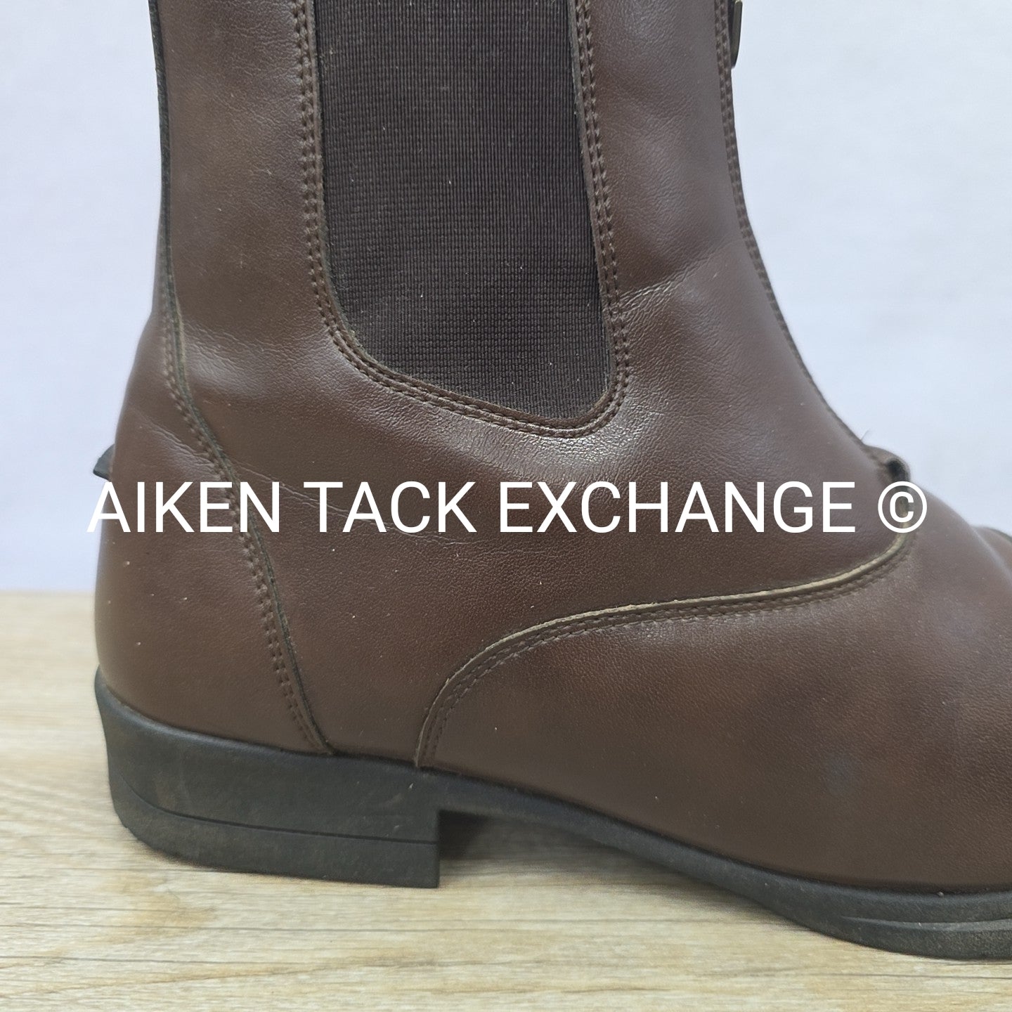 Moretta by Shires Clio Front Zip Paddock Boots, Brown, Size US 11