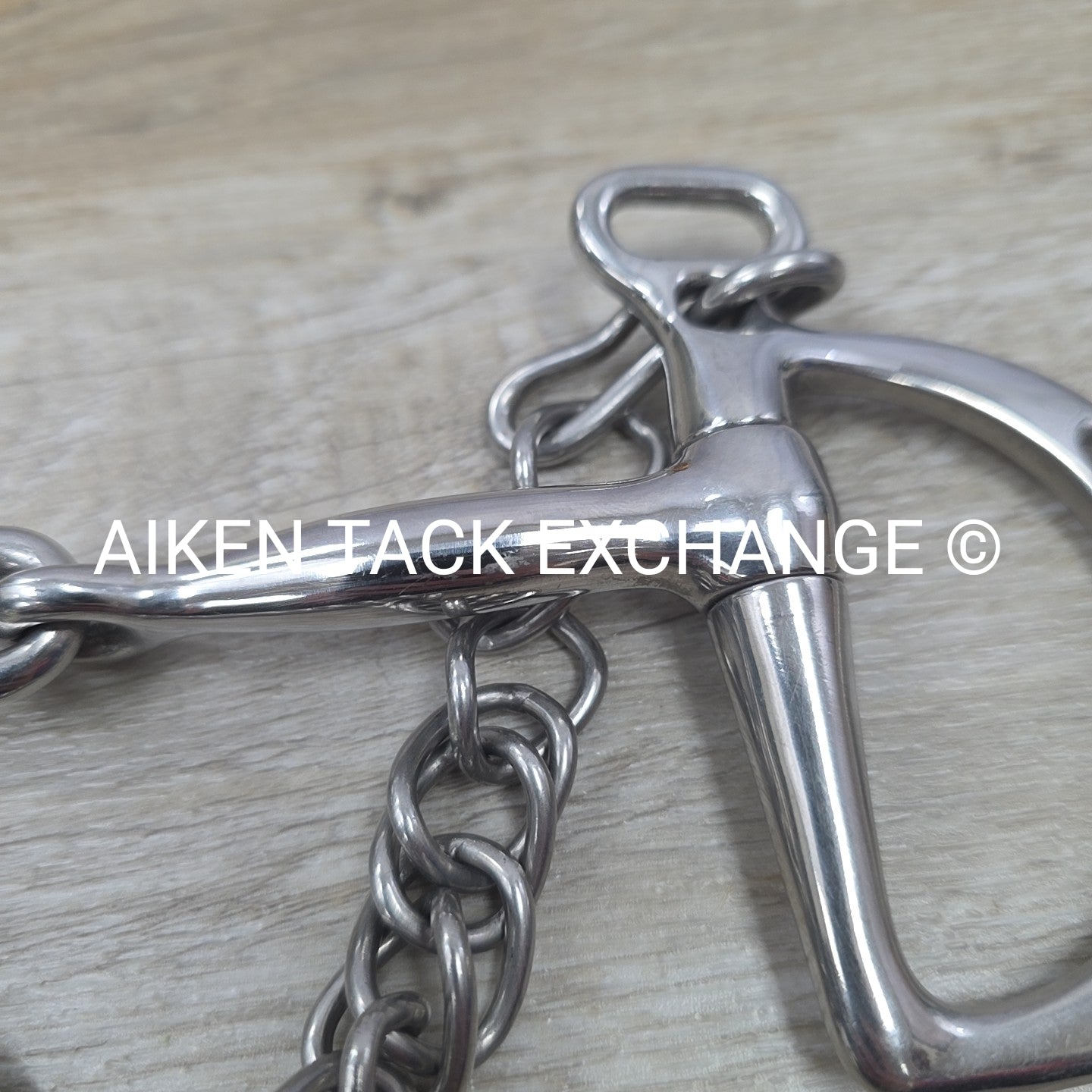 State Line Tack Single Joint Uxeter Kimberwick Bit 5"