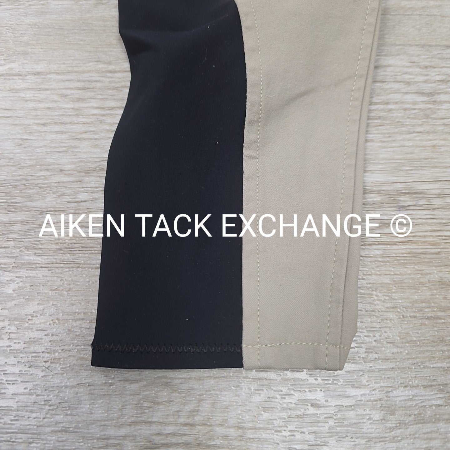 Tailored Sportsman Trophy Hunter Knee Patch Sock Bottom Breeches, Size 28