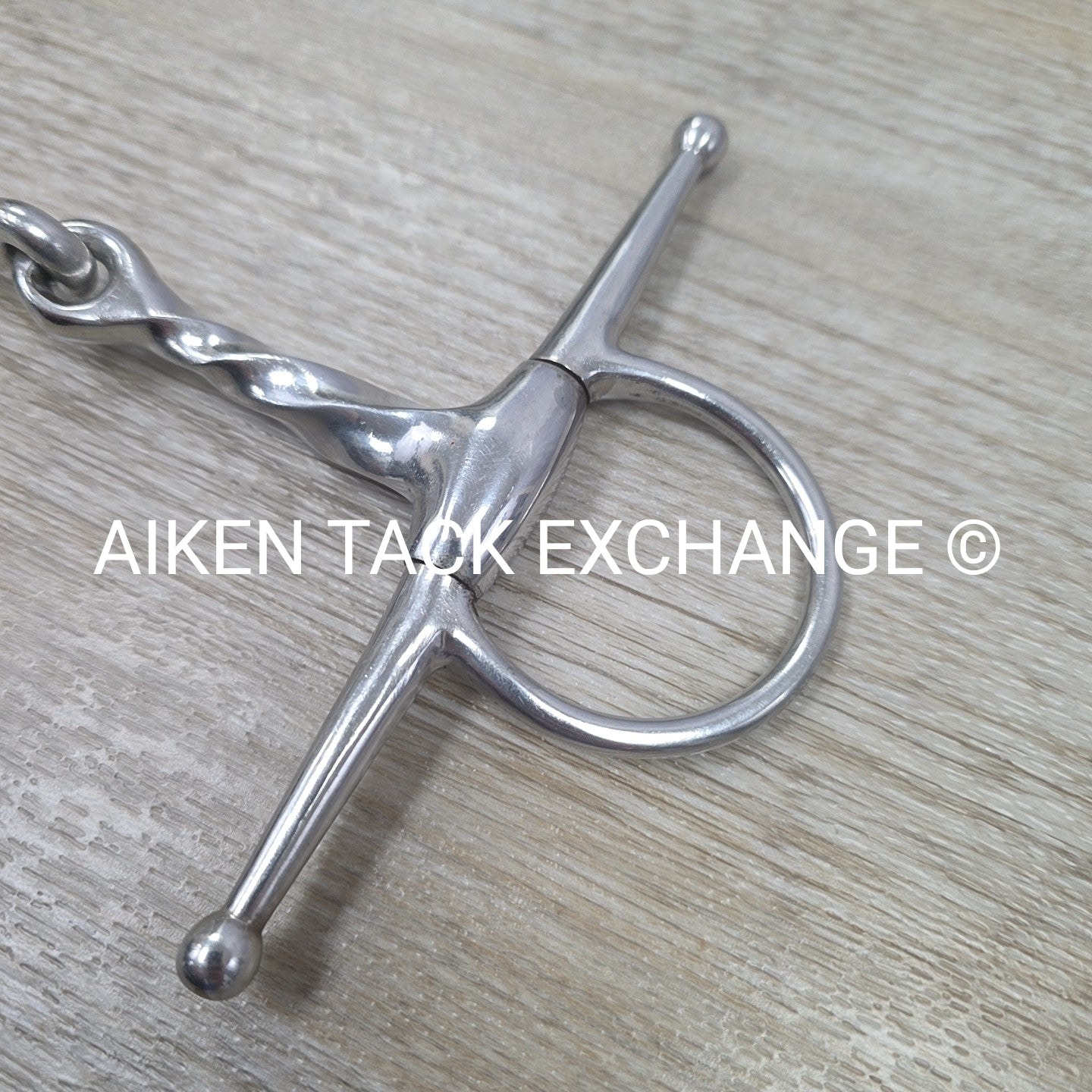 Single Joint Slow Twist Full Cheek Bit 6"