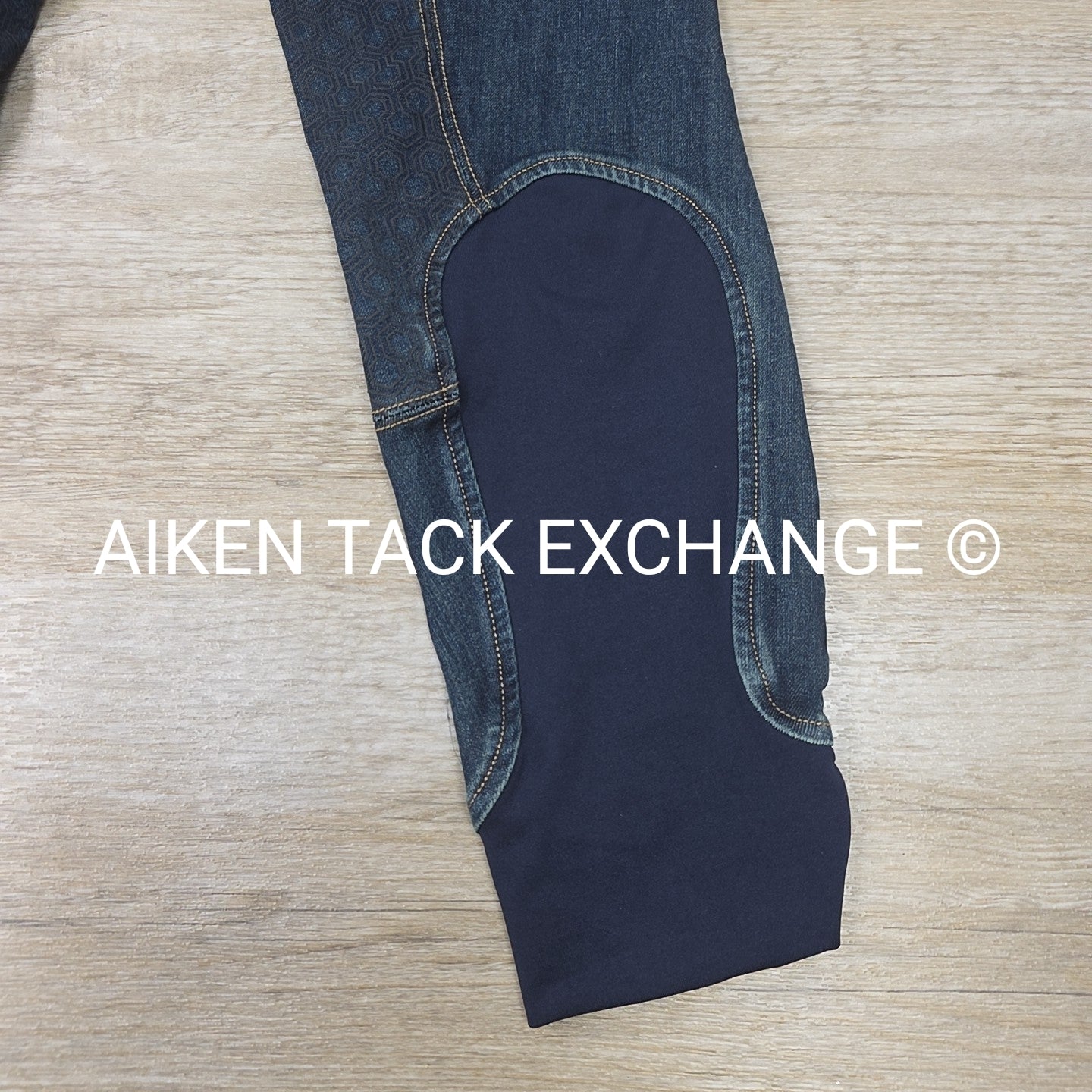 Ariat Halo Silicone Grip Full Seat Denim Breeches, Women's 28R