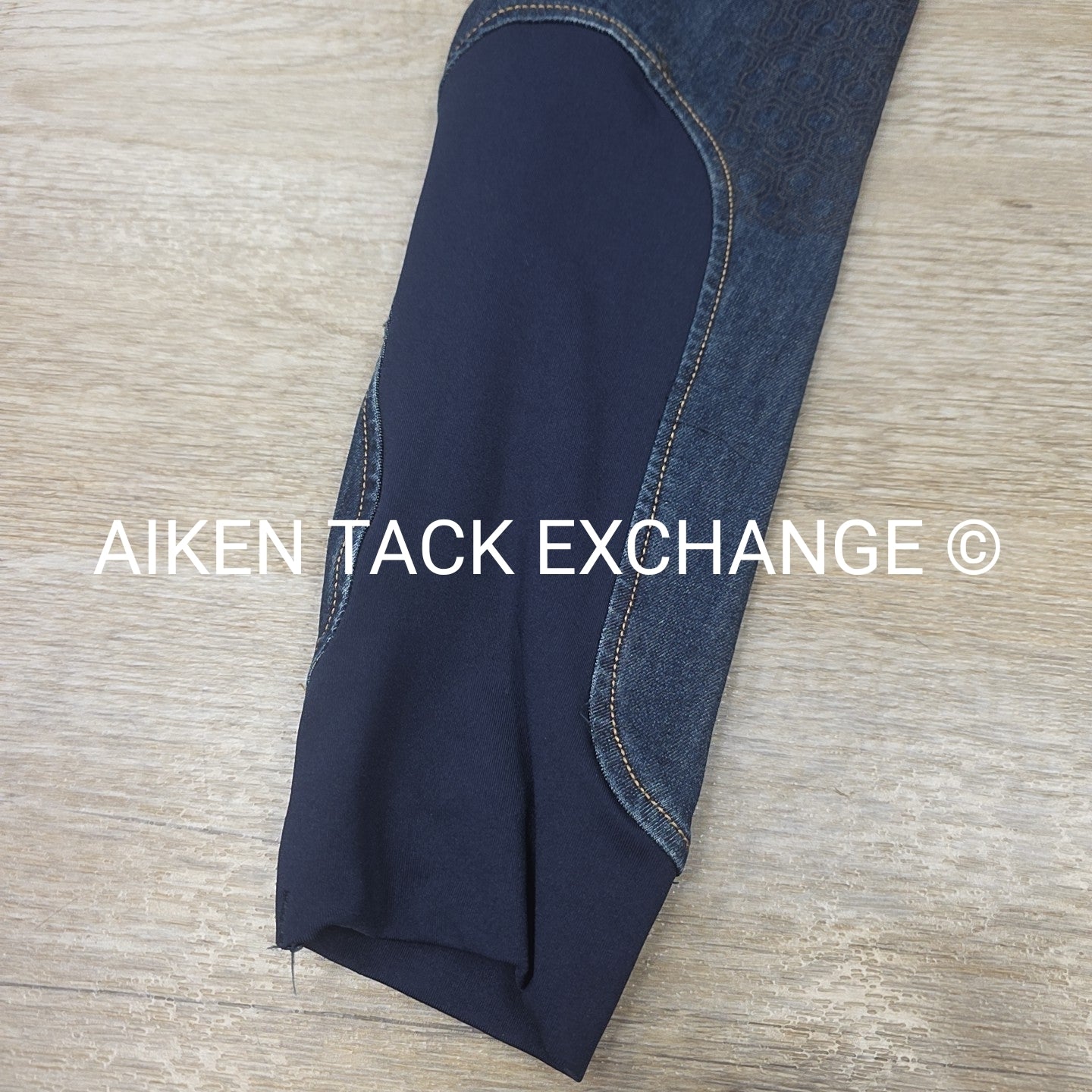 Ariat Halo Denim Knee Patch Breeches, Women's 28R