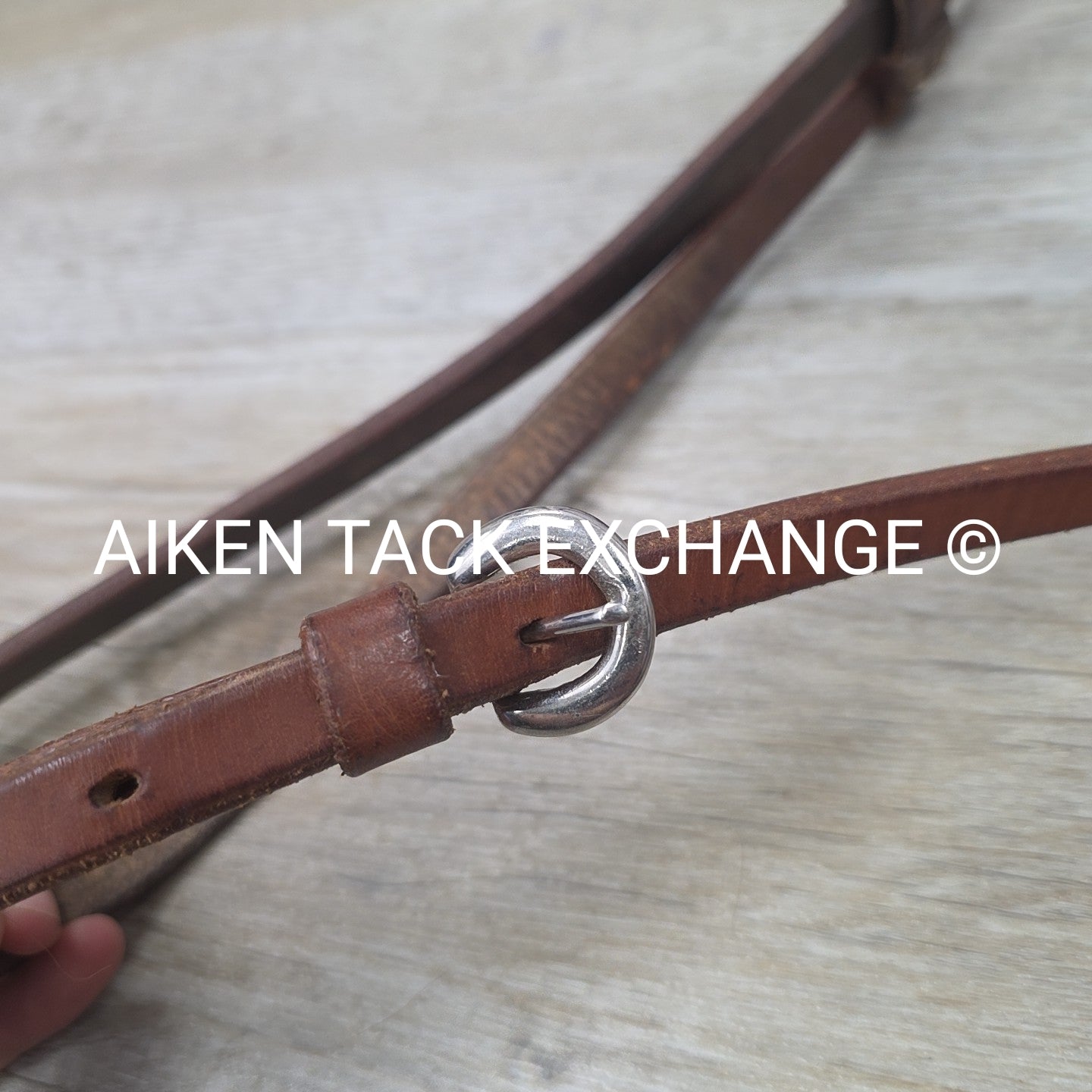 Western Browband Headstall, No Reins, Brown, Size Full