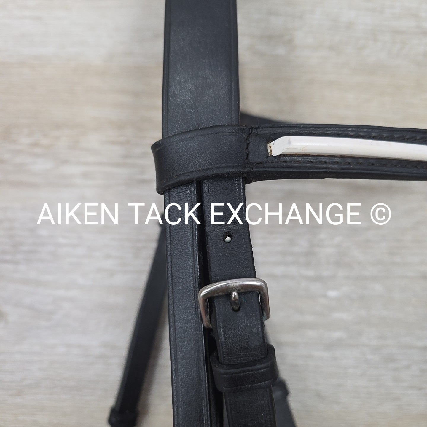 Passier Flash Bridle with Matching Cotton Web Reins, Black, Size Cob