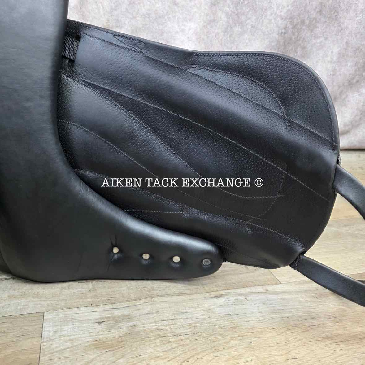 2014 Antares Concept Monoflap Dressage Saddle, 18" Seat, 3R Flap, Medium Wide Tree, Foam Panels, Full Buffalo Leather