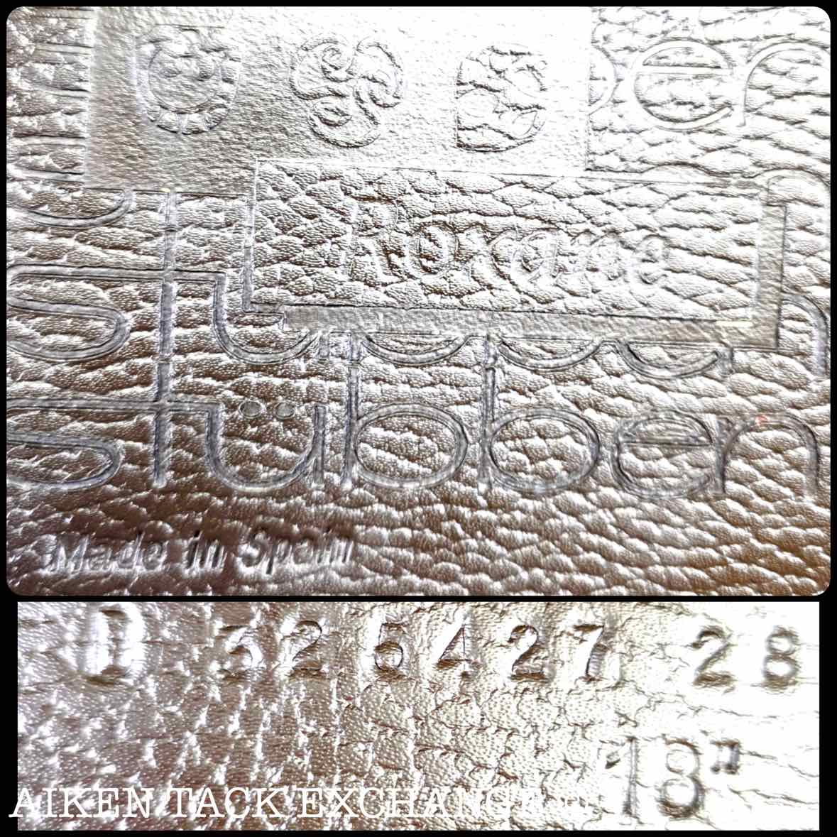 2025 Stubben Roxane Jump Saddle, 18" Seat with Biomex, 28cm Tree - Medium Narrow, Wool Flocked Panels