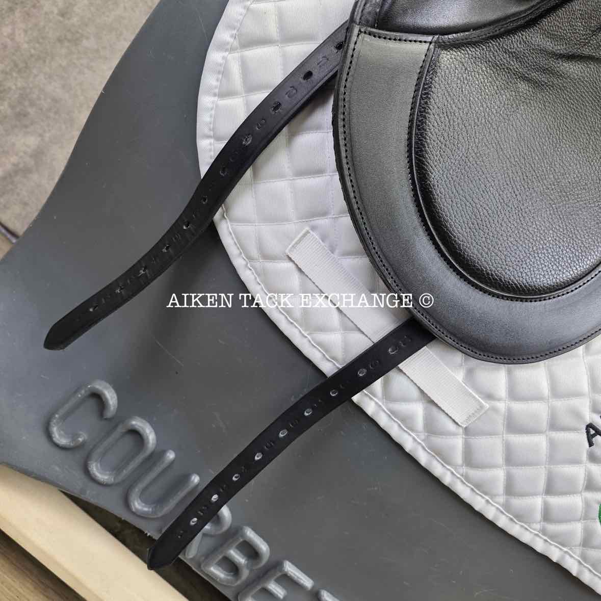 2023 Envy Motion Dressage Saddle, 17.5" Seat, Adjustable Tree, Wool Flocked Panels