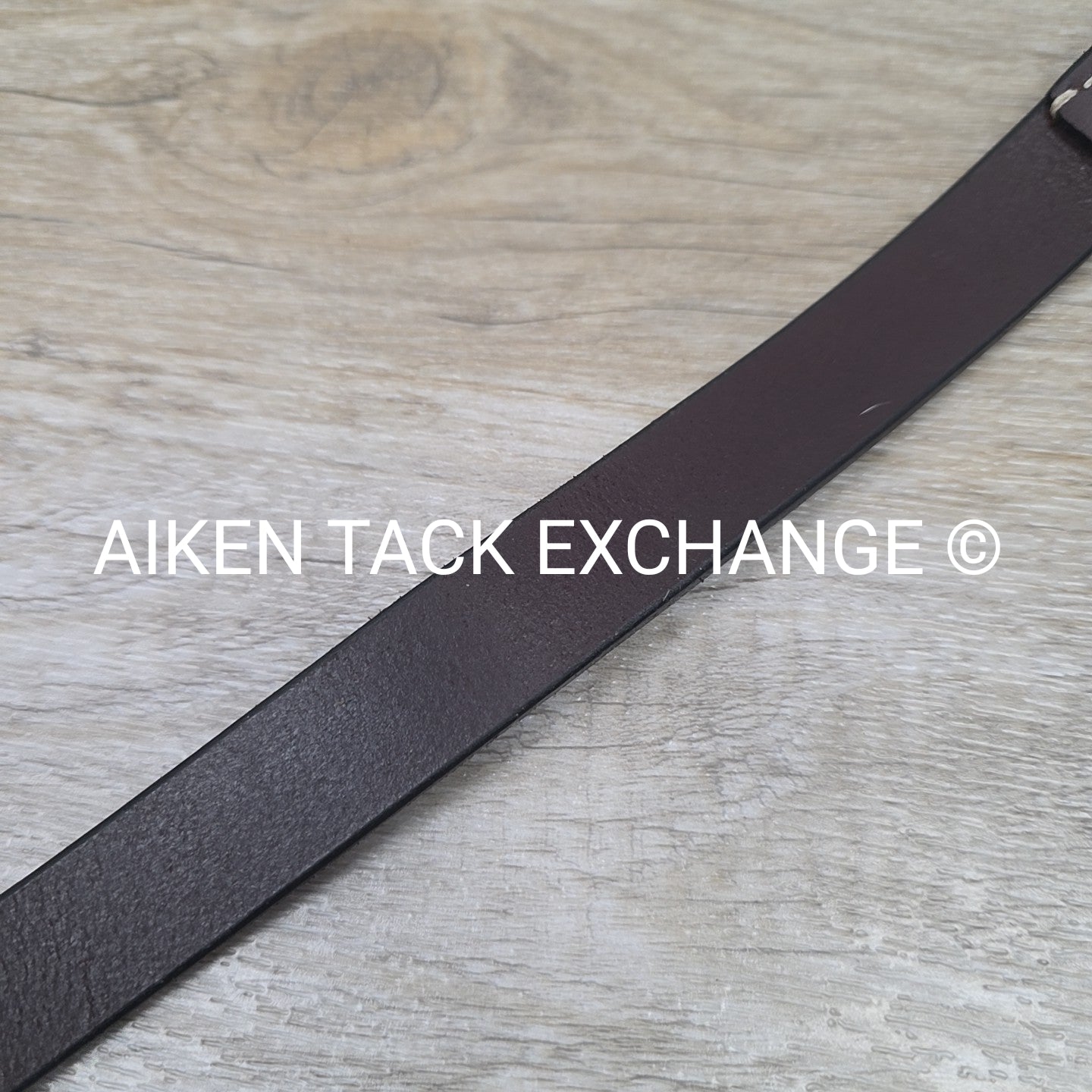 Flat Browband, Brown, 15"