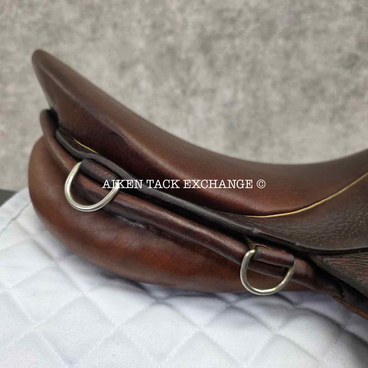 Stubben Siegfried All Purpose Saddle, 17" Seat, 32cm Tree - Wide, Wool Flocked Panels