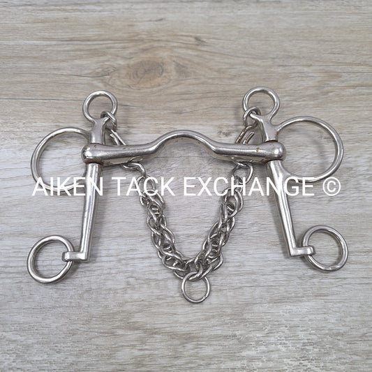 Ported Mullen Mouth Pelham Bit 5"