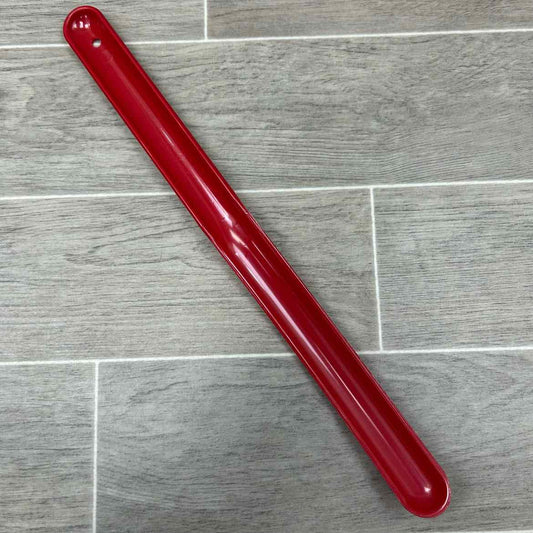 Equi-Essentials Curved Plastic Sweat Scraper, Red, Brand New