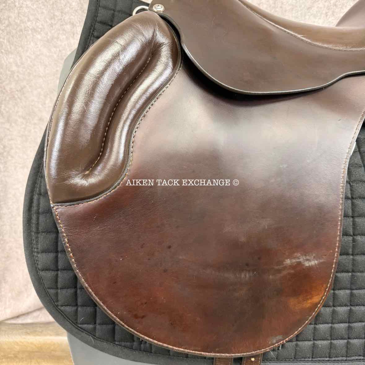 Amera-Flex El Dorado All Purpose Endurance Saddle, 17.5" Seat, Flex Panels