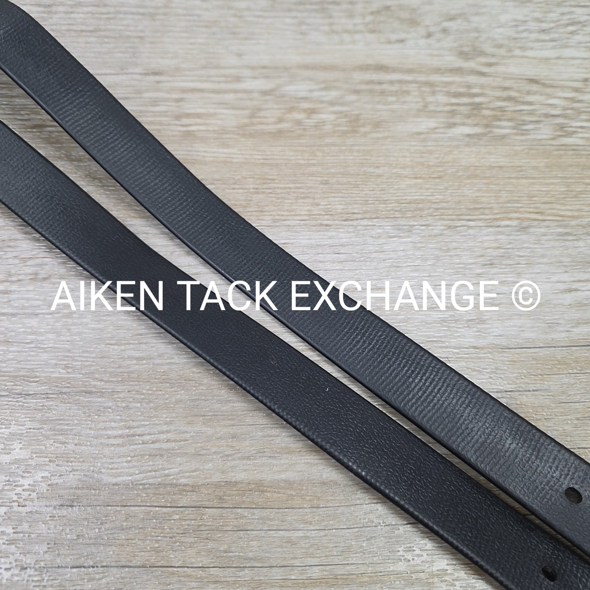 Wintec Slimline Stirrup Leathers, Black, 48"