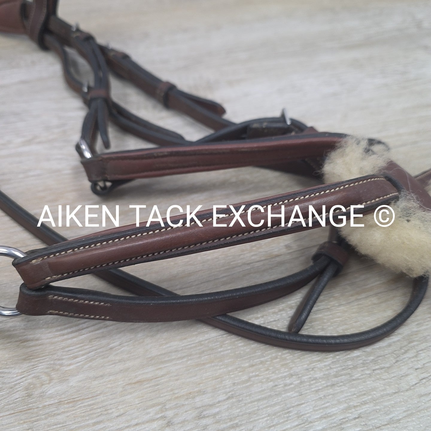 Arion Figure 8 Bridle, No Reins, Brown, Size Full