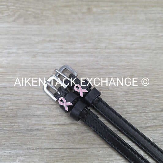 ManeJane Breast Canter Awareness Spur Straps, Black
