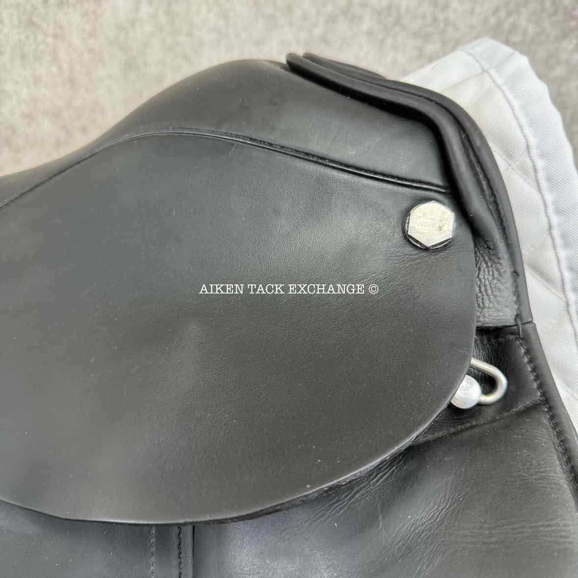 Albion Platinum Genesis Dressage Saddle, 18" Seat, Medium Tree, Wool Flocked Panels