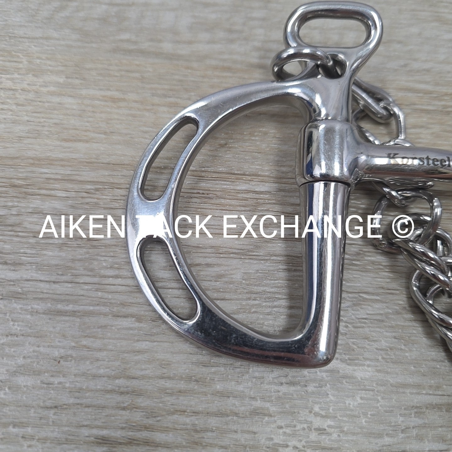 Korsteel Single Joint Uxeter Kimberwick Bit 4.5"