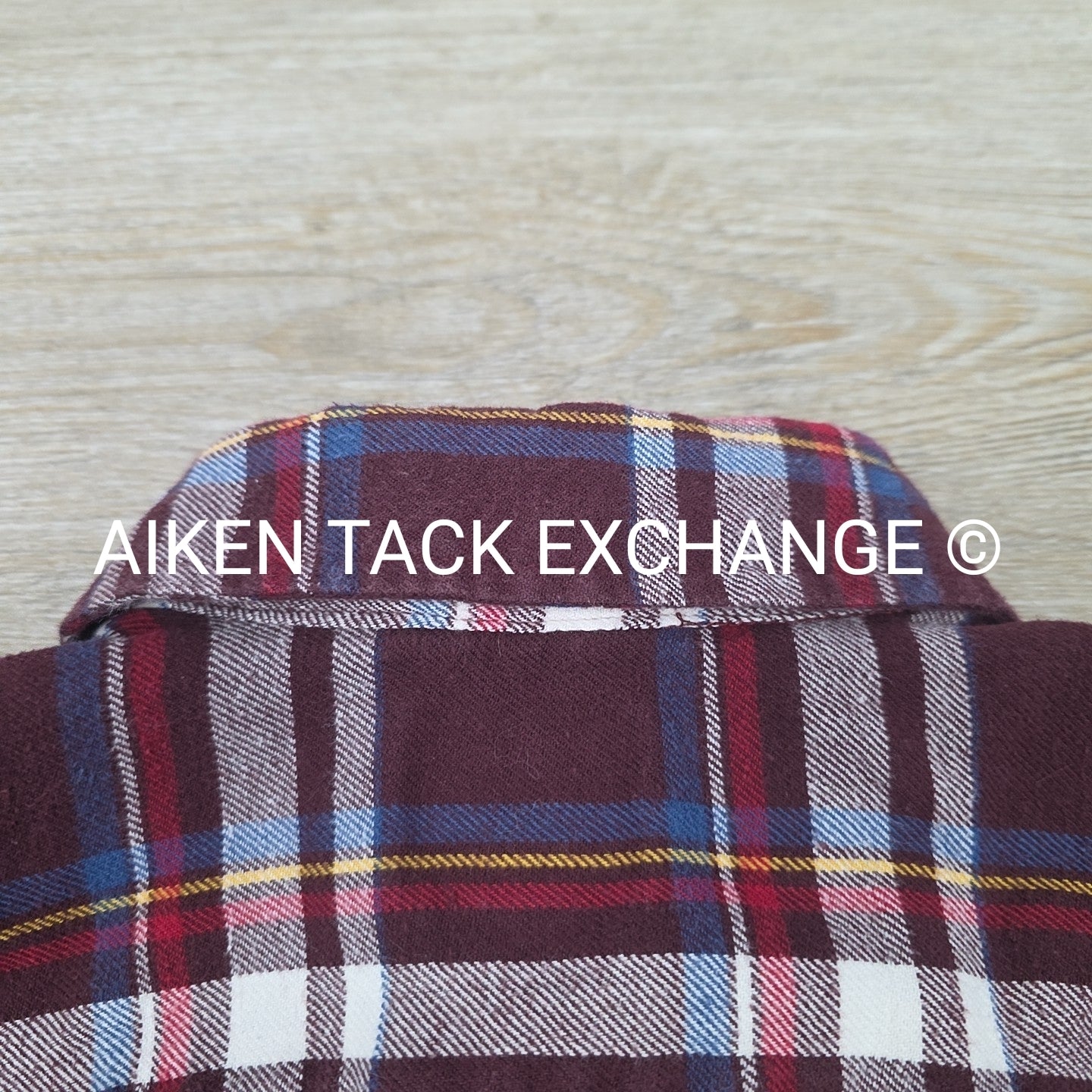 Children's Place Boys Flannel Long Sleeve Button Down Top, Size Medium