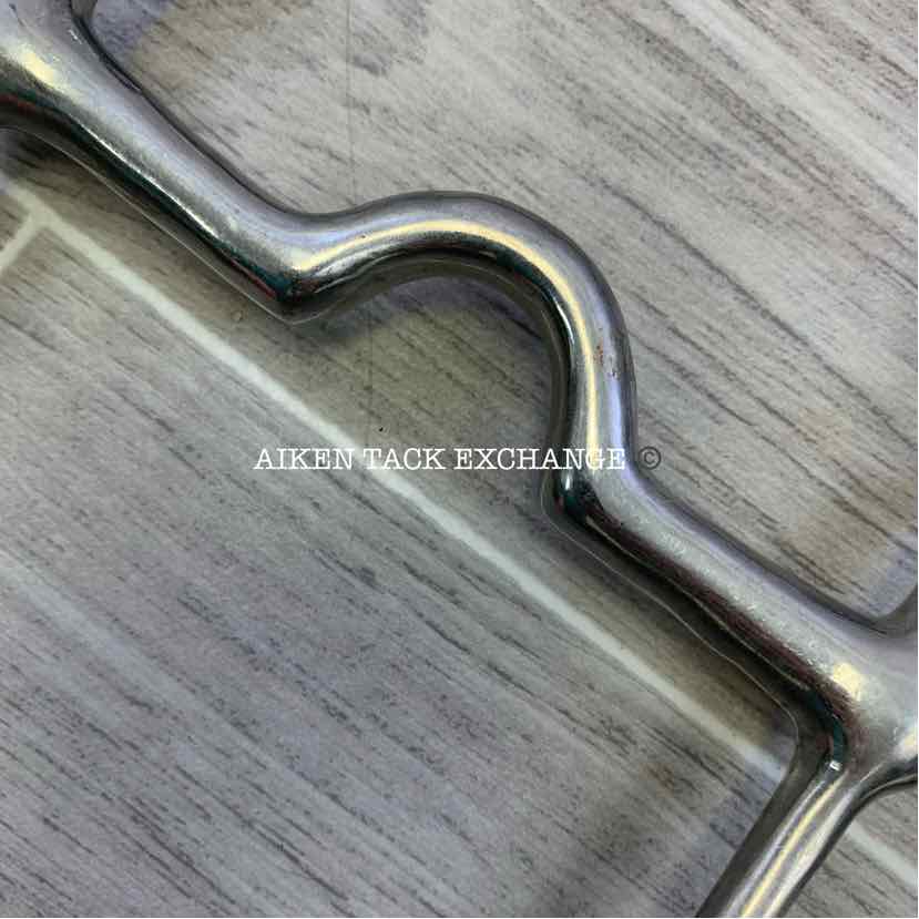Mullen Mouth Ported Long Shanked Bit 5"