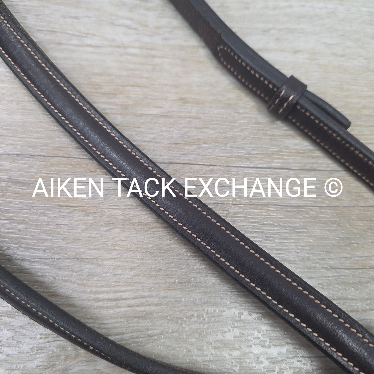 Plain Raised Standing Martingale, Brown, Size Pony