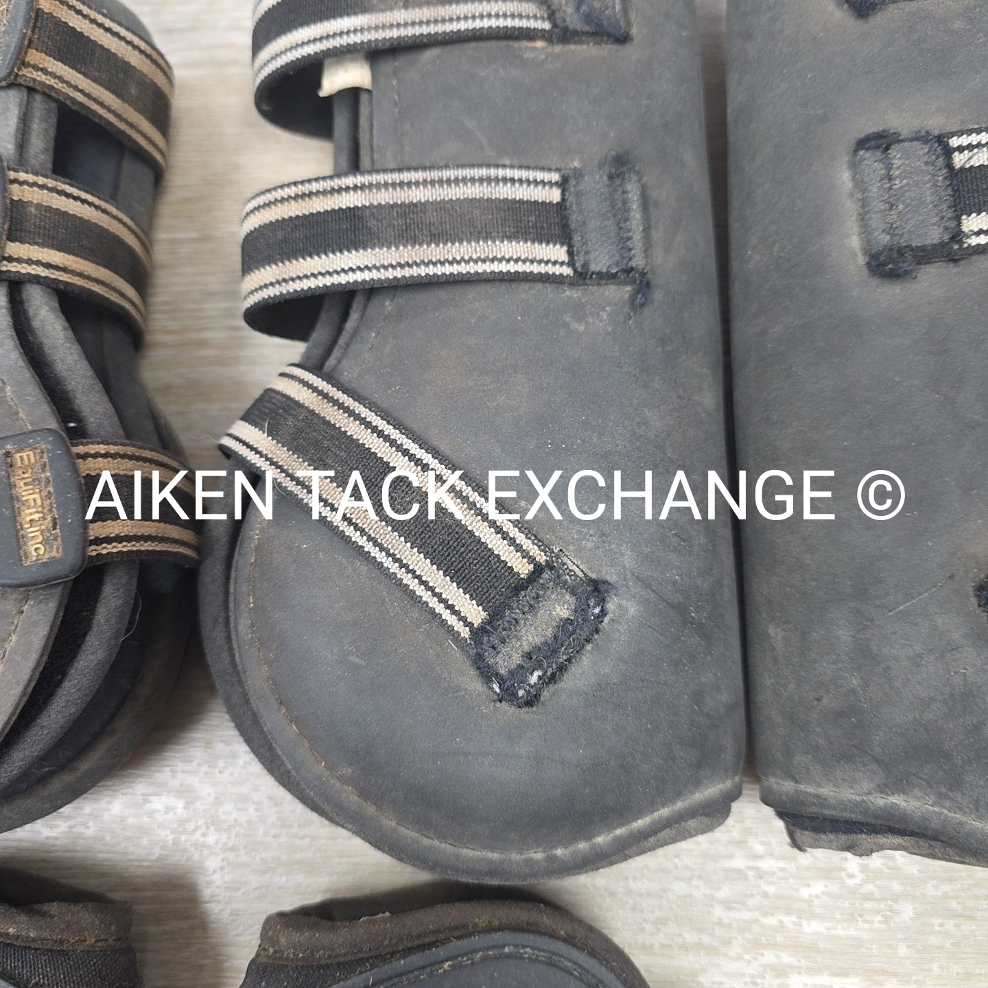 BARGAIN BUNDLE: EquiFit Open Front Boots, 2 Pair, & Hind Fetlock Boots, 1 Pair,