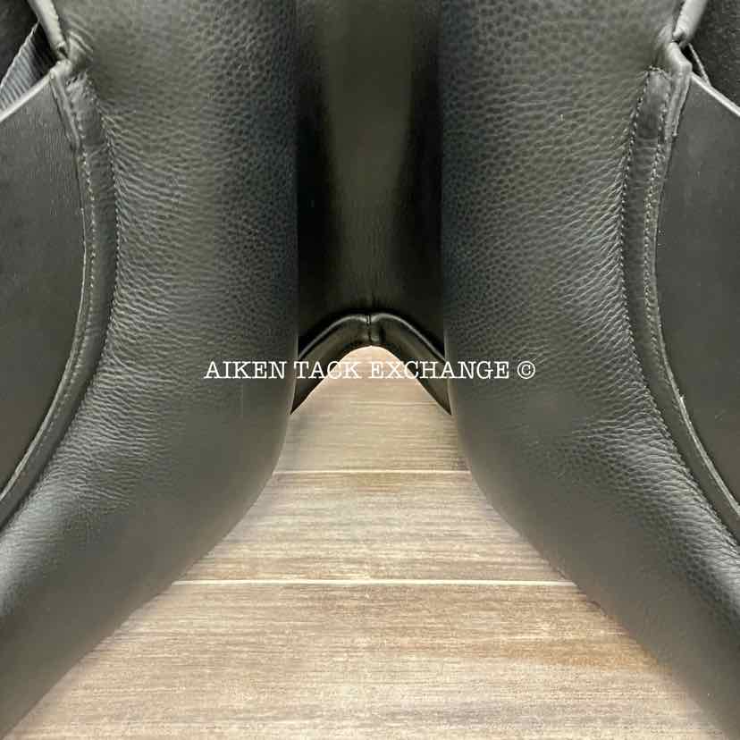 2023 Custom Saddlery Wolfgang Solo Dressage Saddle, 17.5" Seat, Adjustable Tree, Wool Flocked Panels