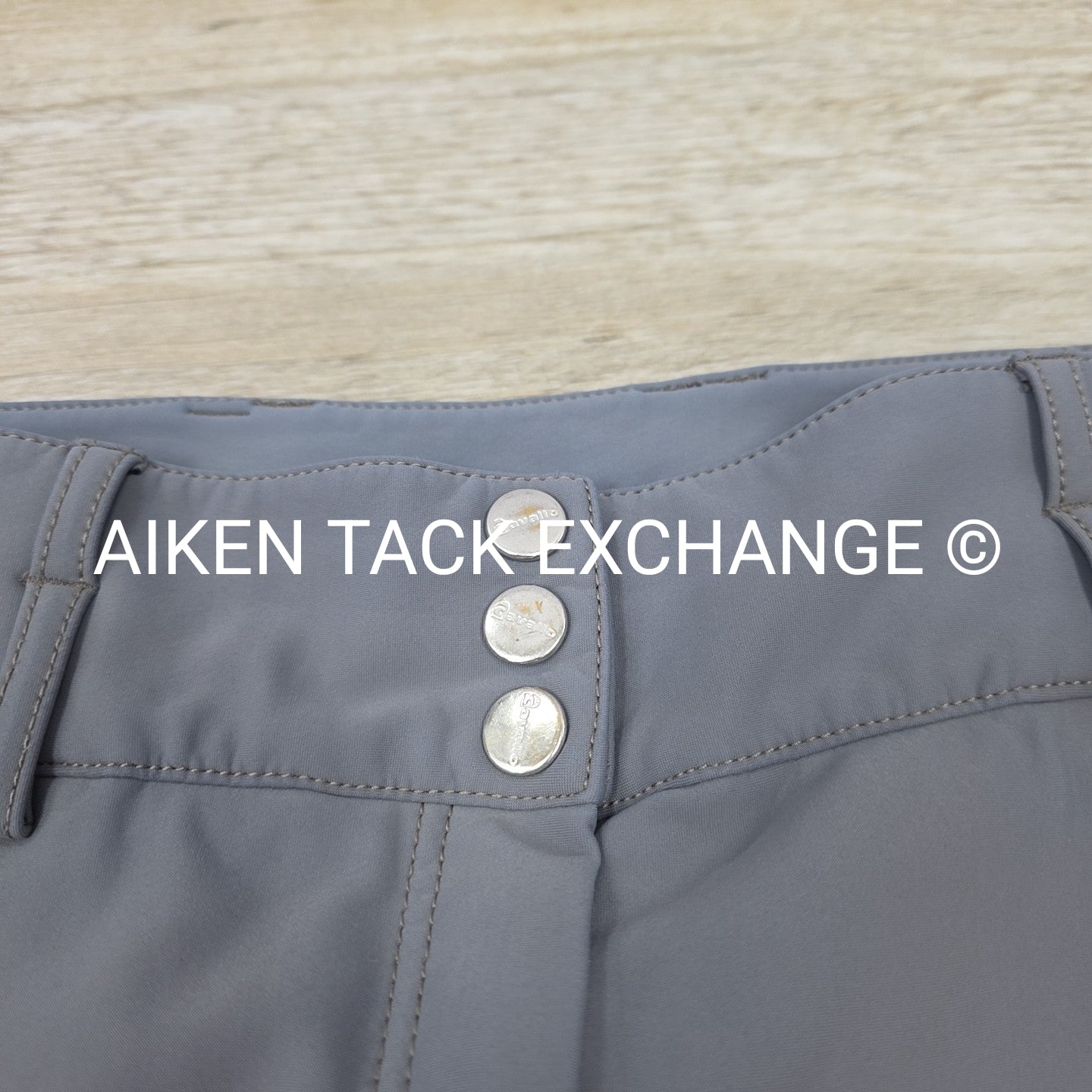 Cavallo CavaGrip Silicone Grip Full Seat Breeches, Size 32 (Missing Bling)