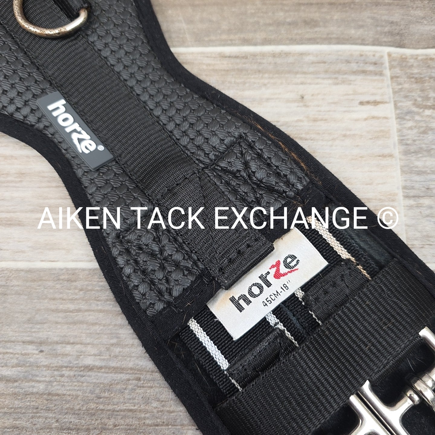 Horze Dallas Dressage Girth, Black, 18"