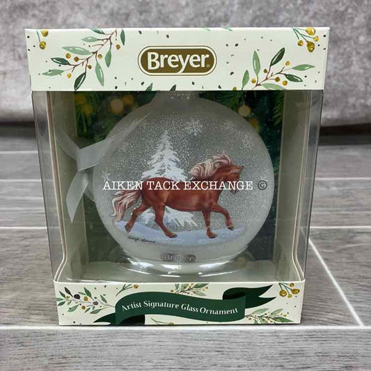 Breyer Artist Signature Glass Ornament