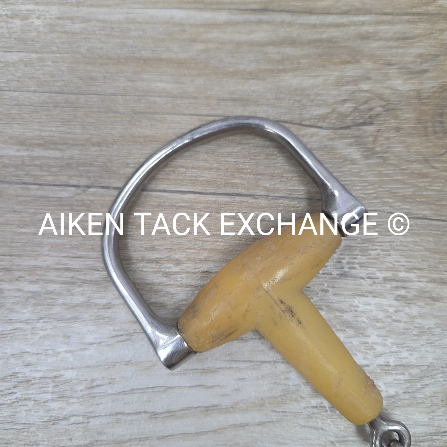 Happy Mouth Single Joint D Ring Bit 5" (Has Chew Marks)