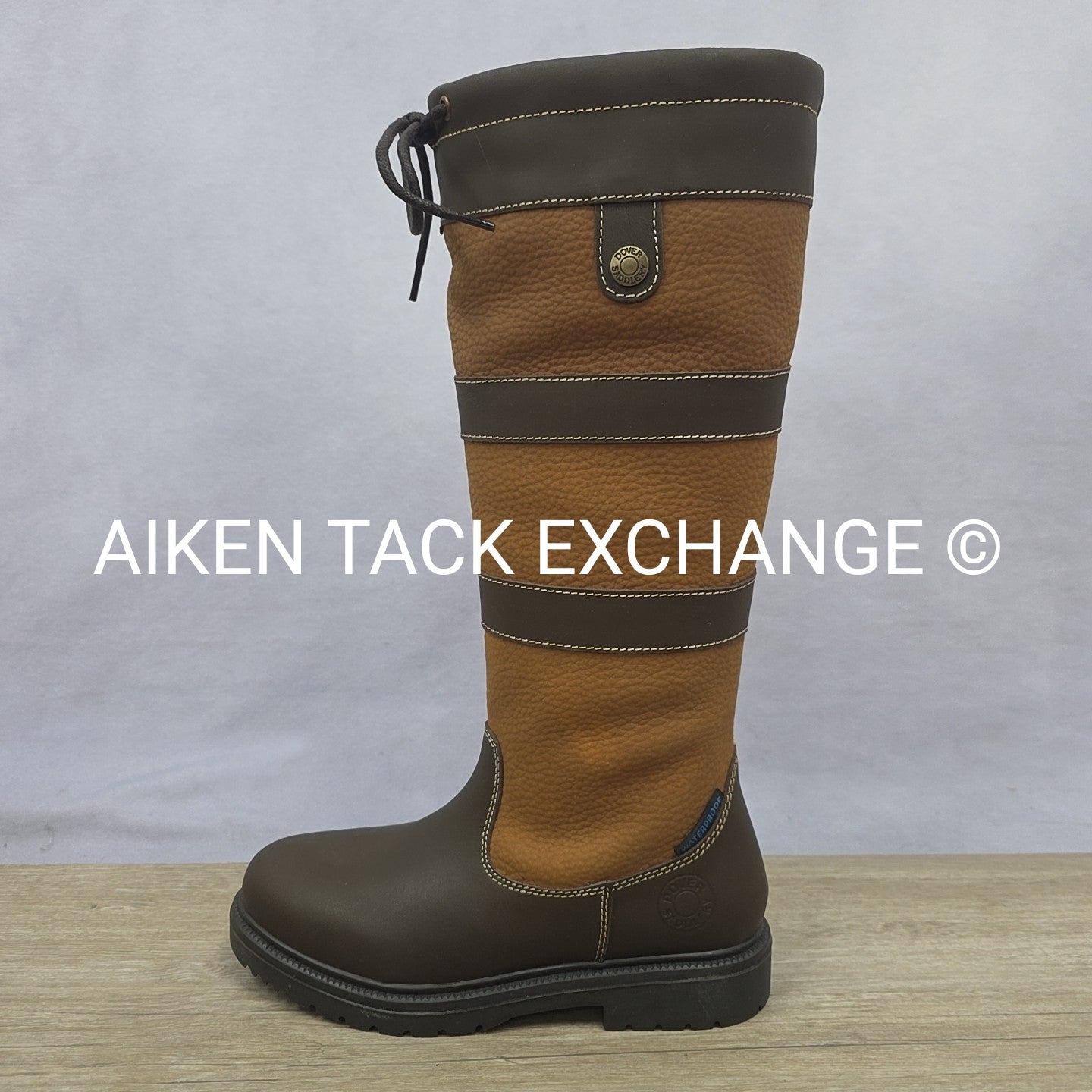 Dover Saddlery Chevron Waterproof Boots, Brand New, Size 6