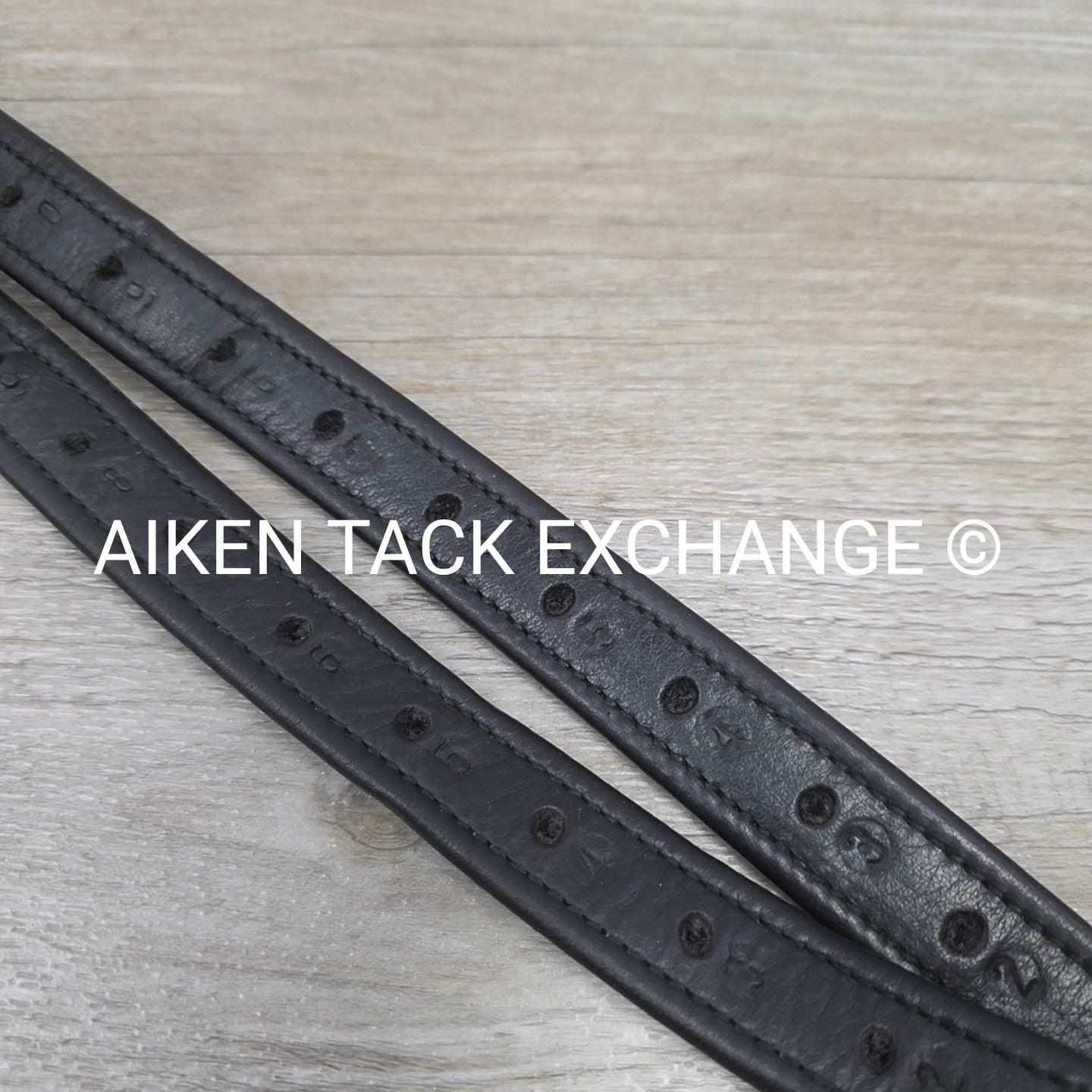 Nylon Lined Wrapped Stirrup Leathers, Black, 66"