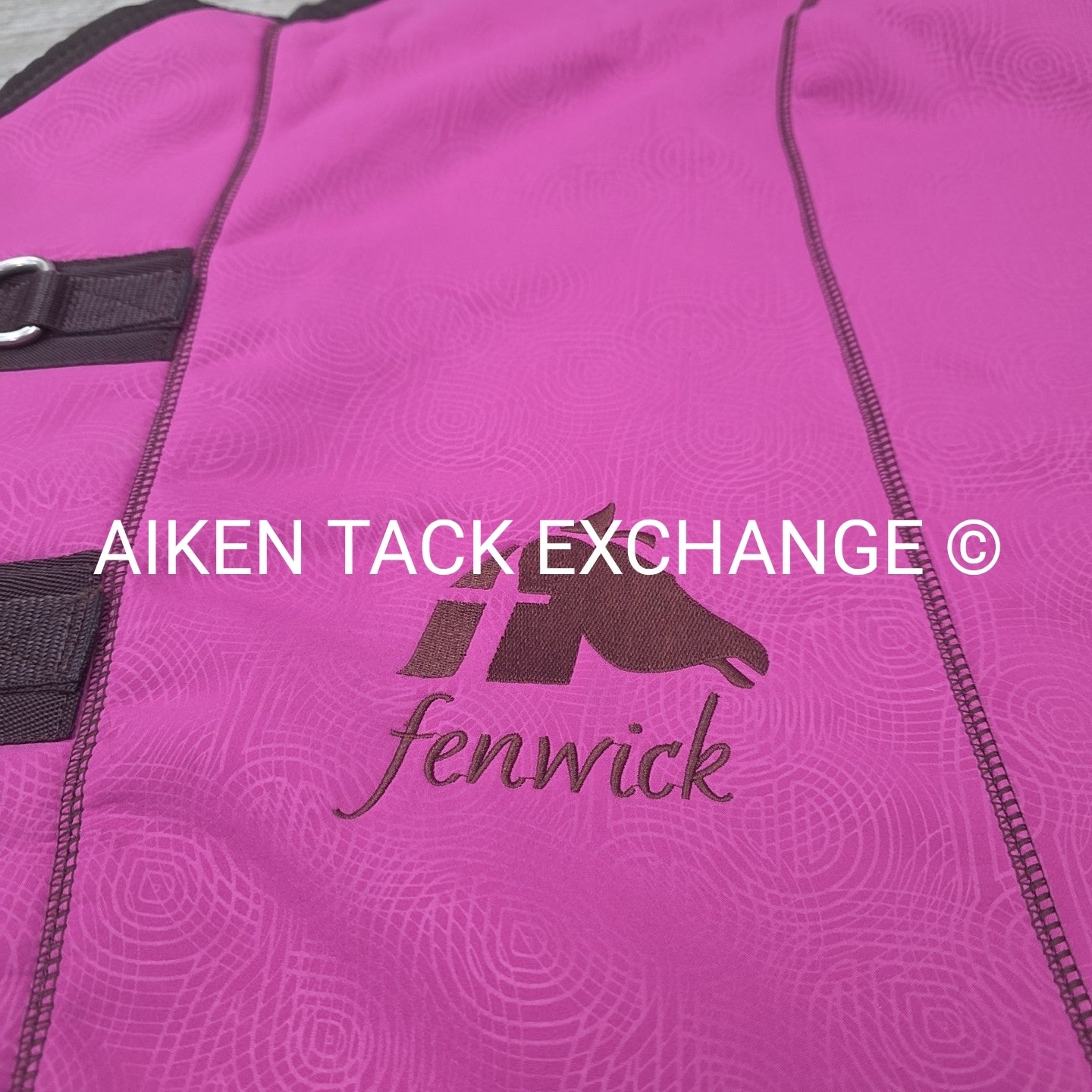 Fenwick Equestrian Softshell Cooler with Sherpa Fleece Lining, Pink, 62"