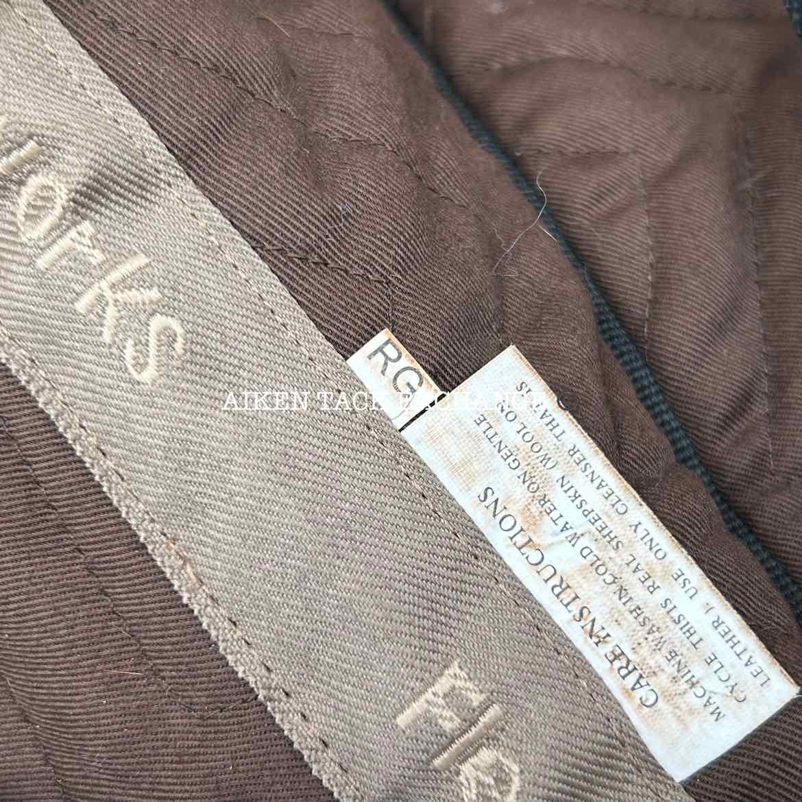 Fleeceworks FXK Rolled Edge Sheepskin Half Pad