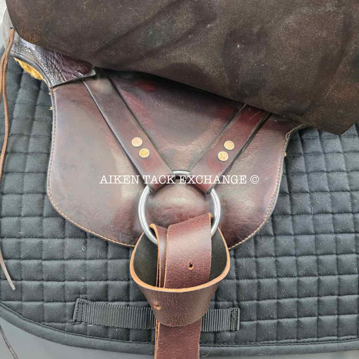 Eli Miller Buena Vista Saddle, 19" Seat, Wide Tree - Full QH Bars