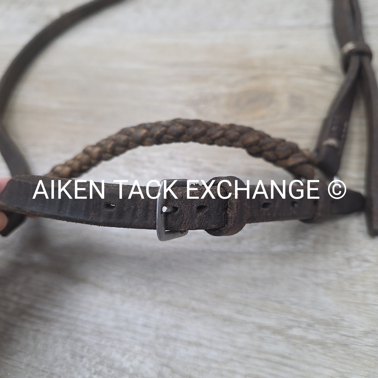 BARGAIN BUNDLE: 2 Round Braided Rawhide Drop Nosebands