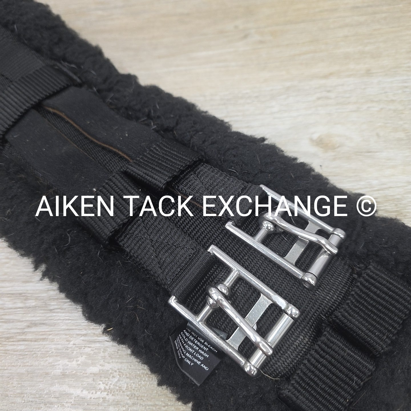 Dover Saddlery Rider's International Fleece Dressage Girth, Black, 26"