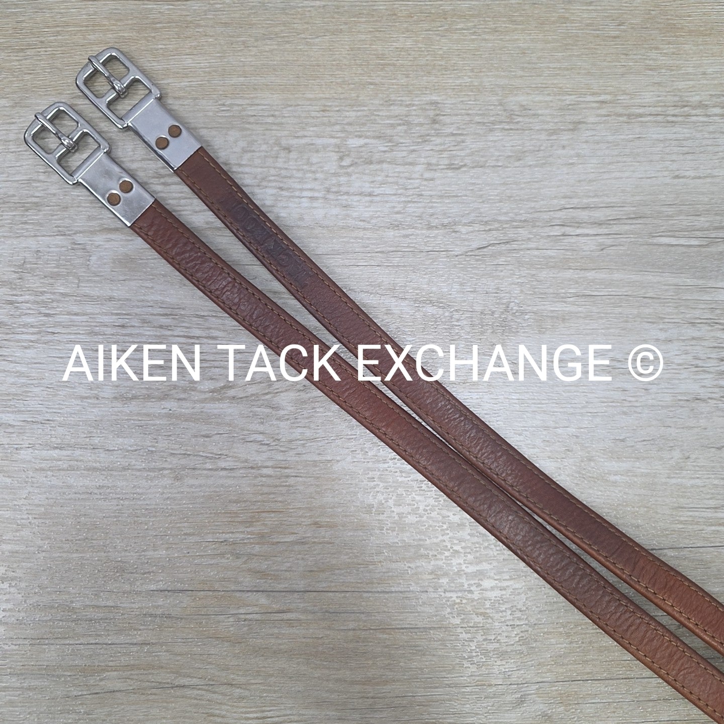 Tack Room Lined Stirrup Leathers, Brown, 48"